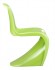 S Shaped Chair in Green