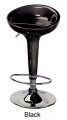 Black Scooper Bar Stool